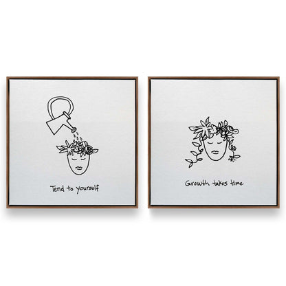 [Color:Walnut], Picture of art in a Walnut frame