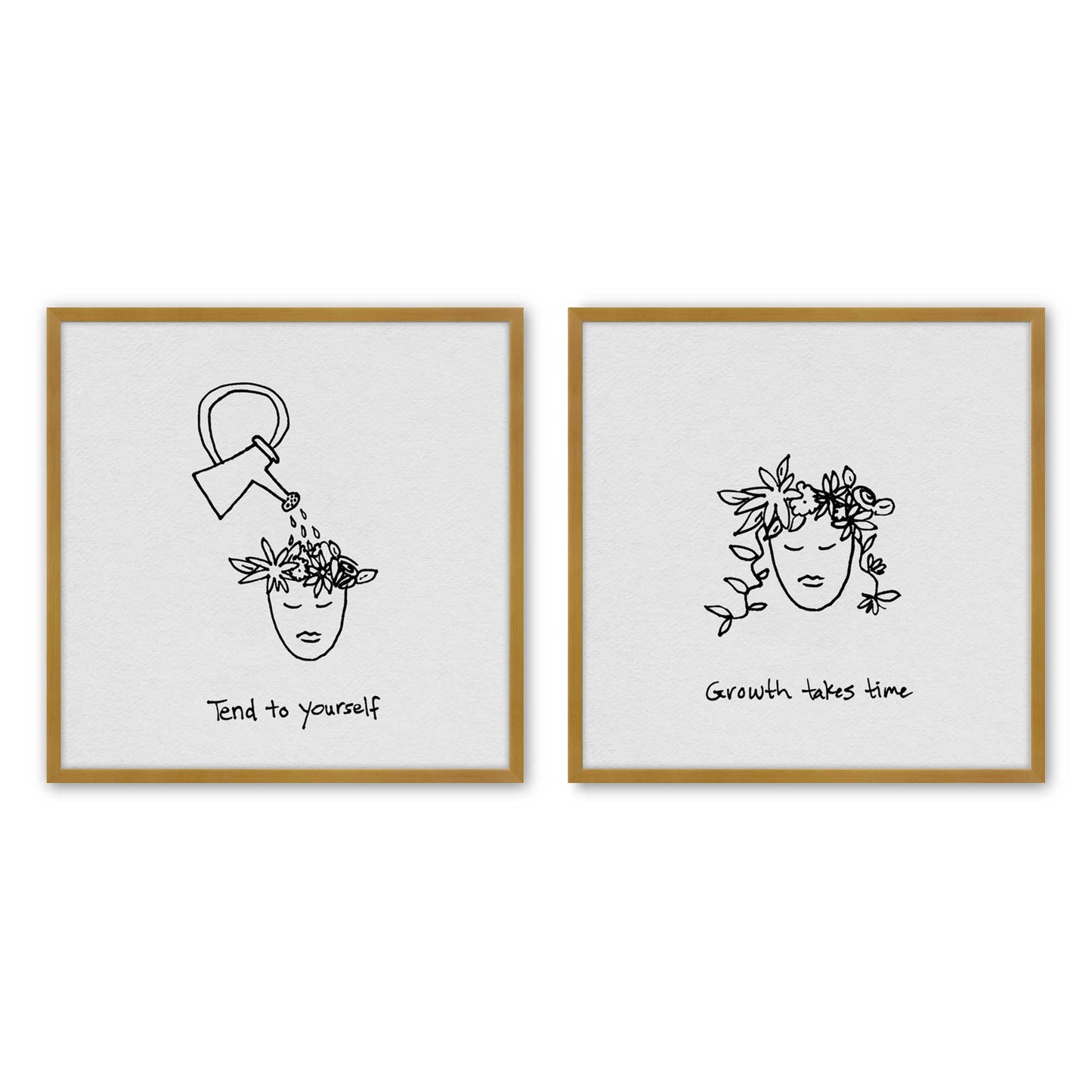 [Color:Polished Gold], Picture of art in a Polished Gold frame
