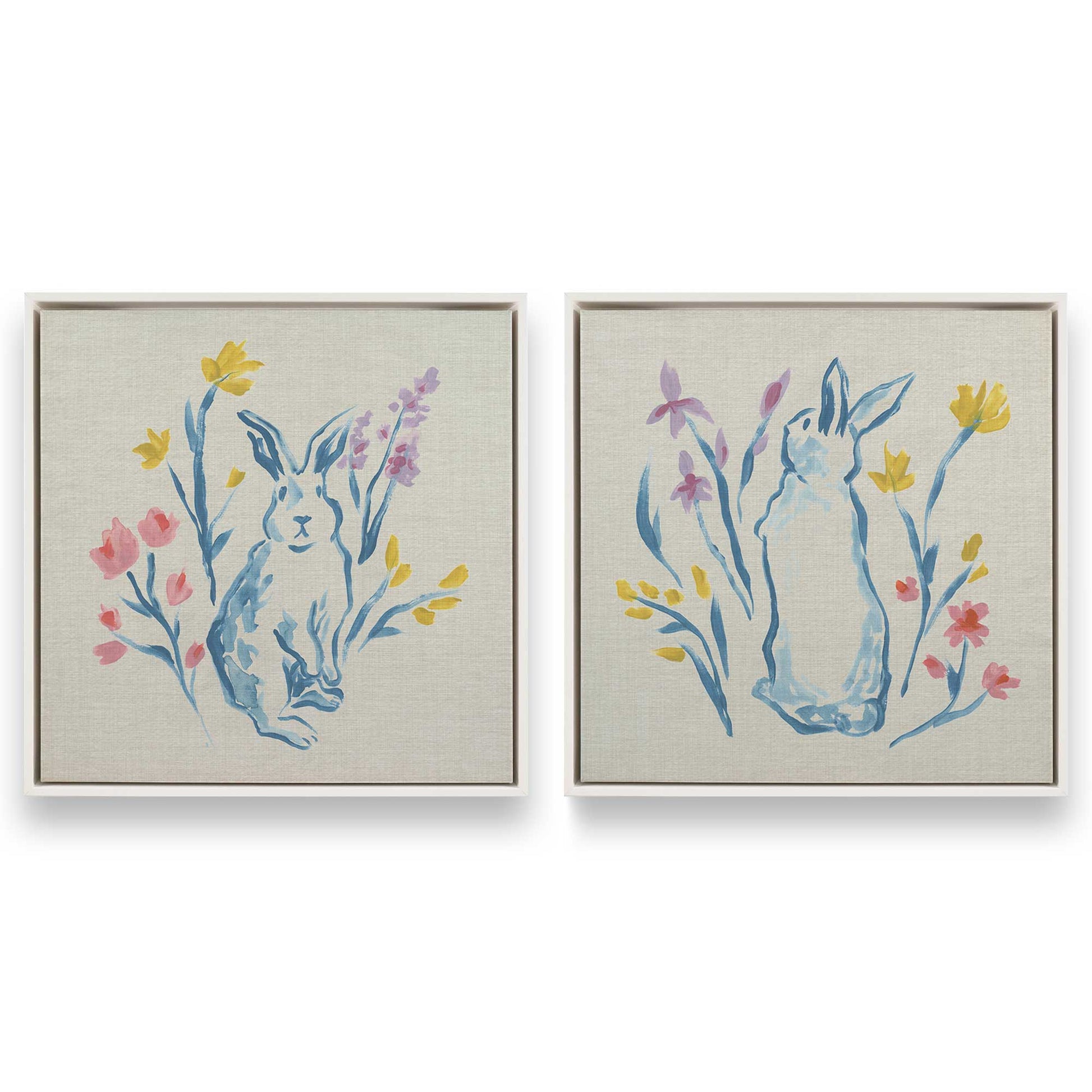 [Color:Opaque White], Picture of art in a White frame