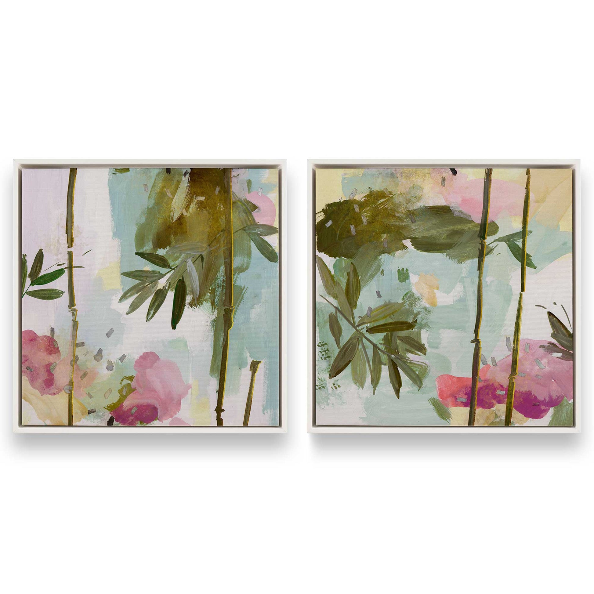 [Color:Opaque White], Picture of art in a White frame