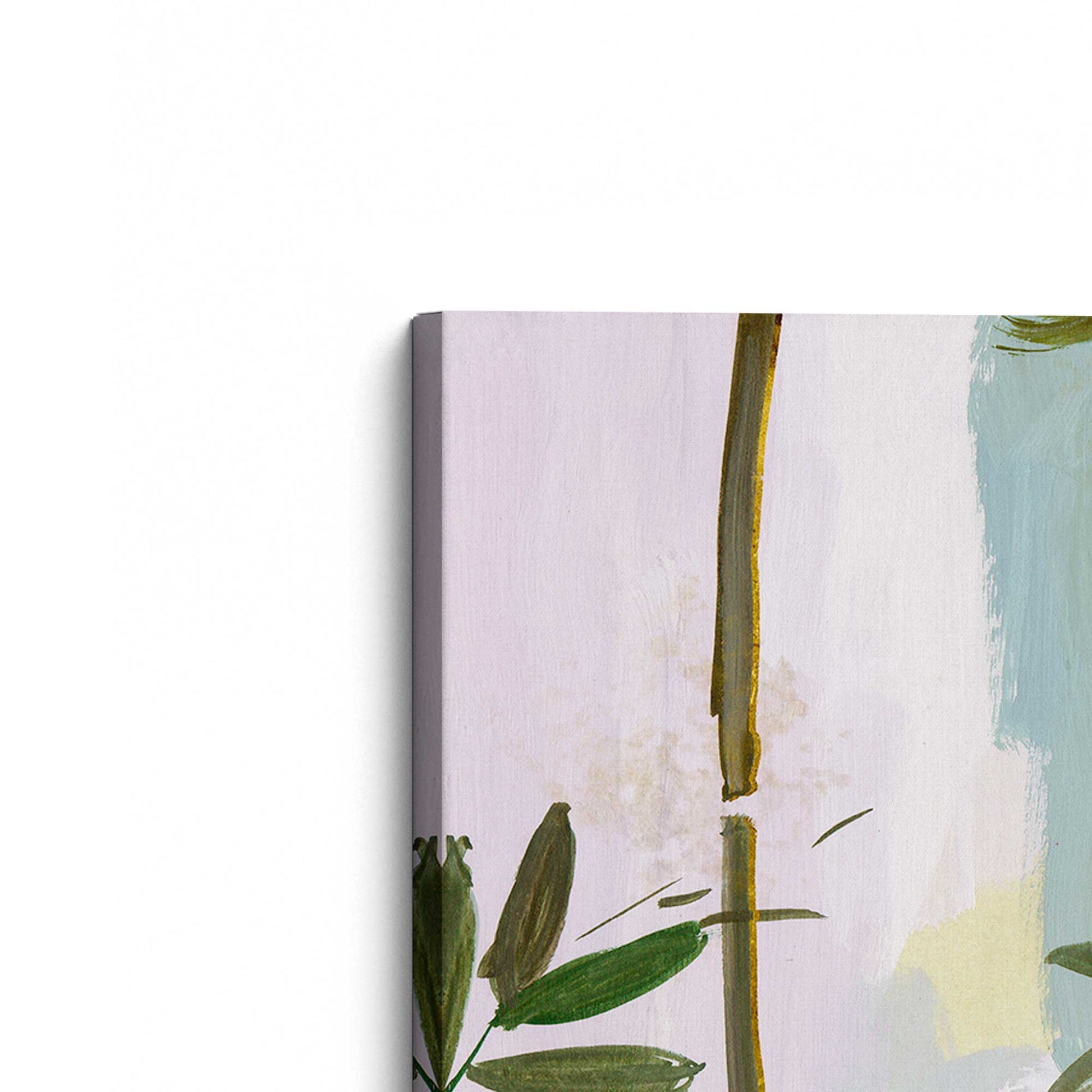 [Color:Stretched Canvas], Picture of art at an angle