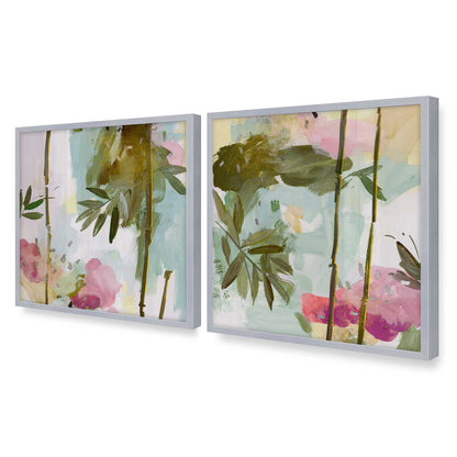 [Color:Polished Chrome], Picture of art in a Polished Chrome frame of the corner