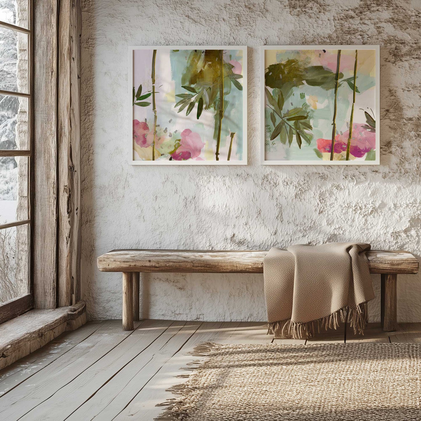 [Color:Walnut], Picture of art in a Walnut frame