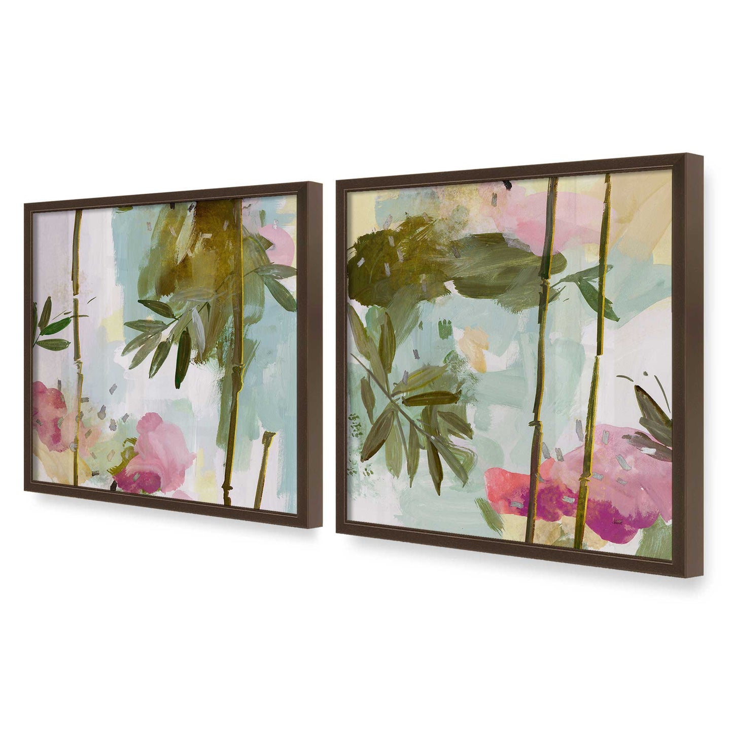 [Color:Belvinder Brown], Picture of art in a Belvinder Brown frame at an angle