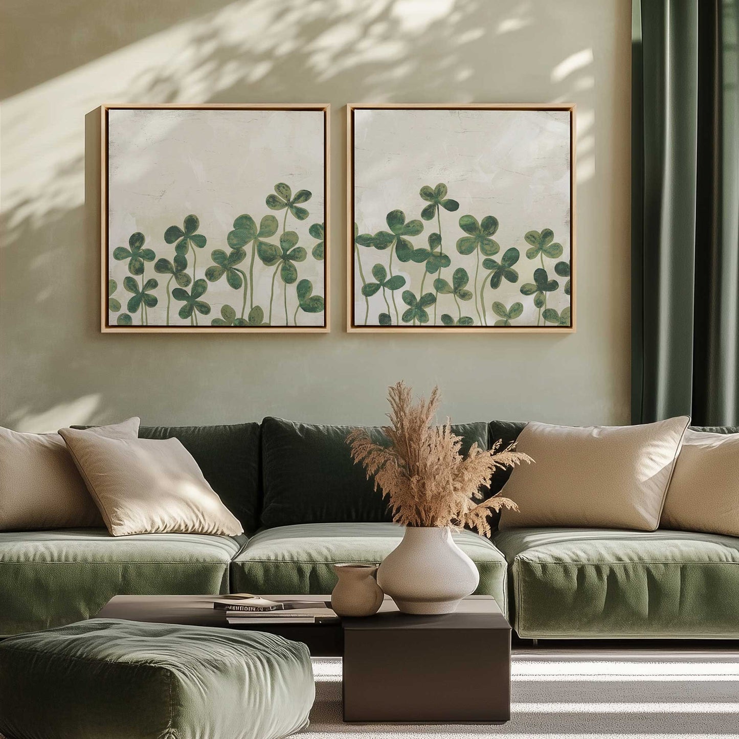 [Color:Satin Black], Picture of art in a Satin Black frame