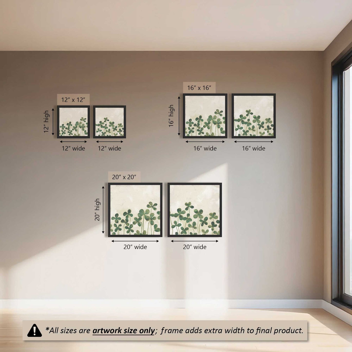 Lucky Leaf Parade Set of 2 Art Prints