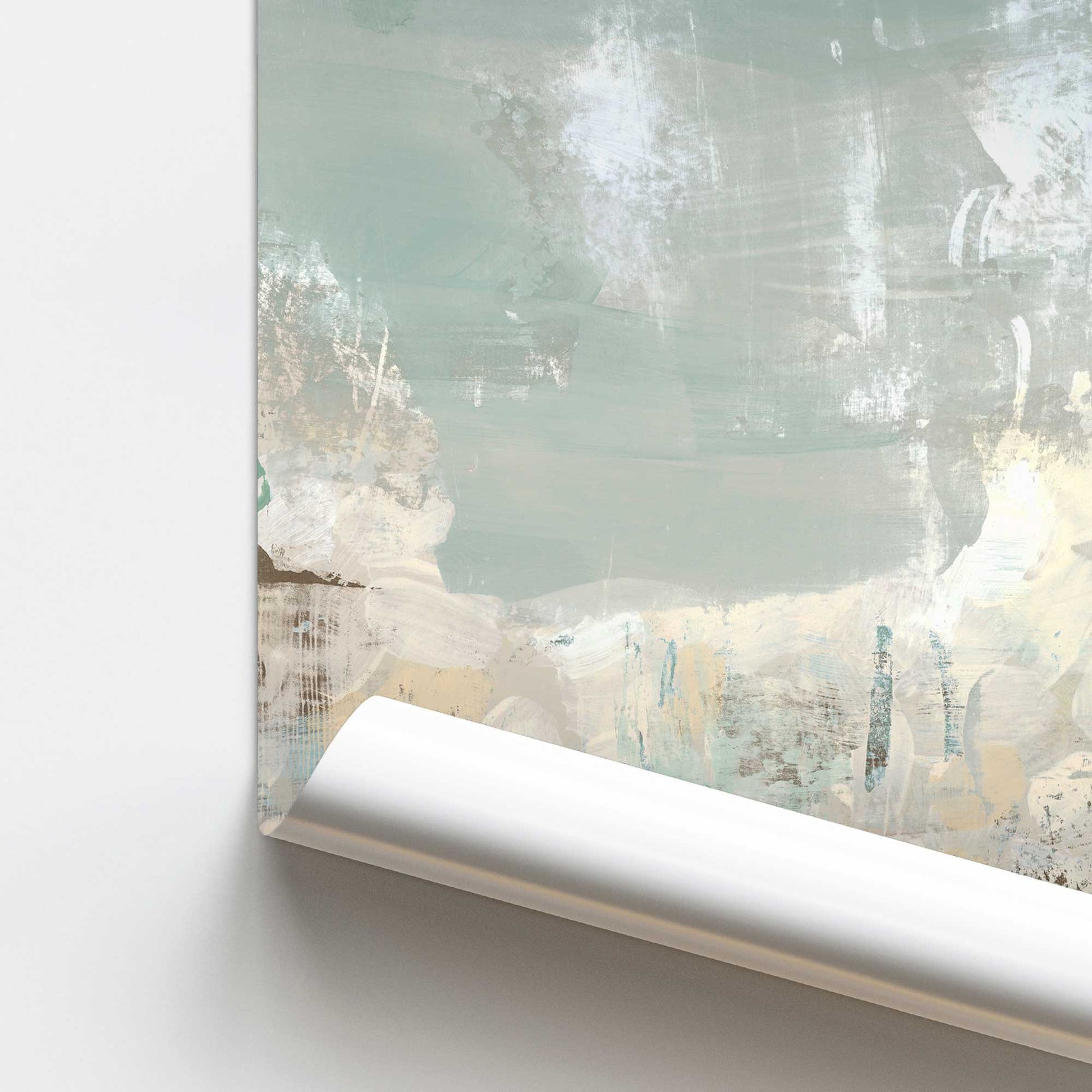 [color:Rolled Print], Picture of close up of art