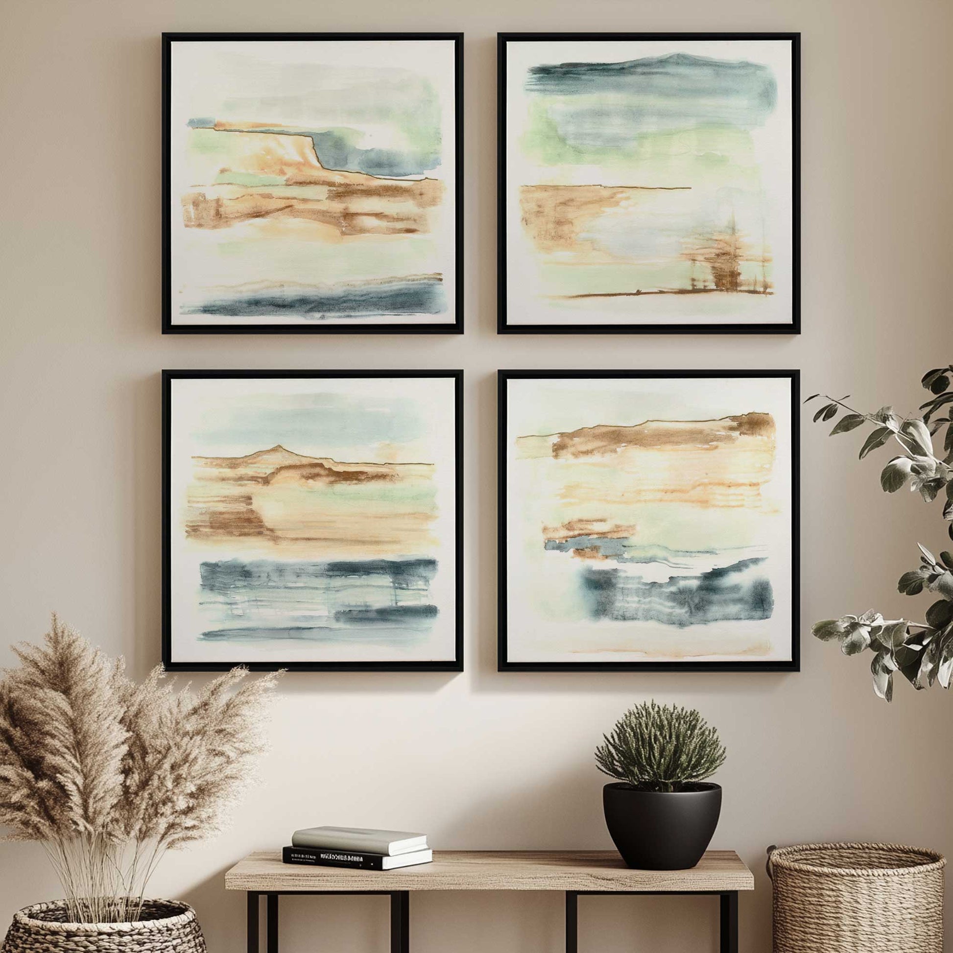[Color:American Maple], Picture of art in a American Maple frame