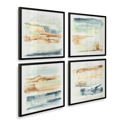 [Color:Satin Black], Picture of art in a Satin Black frame at an angle