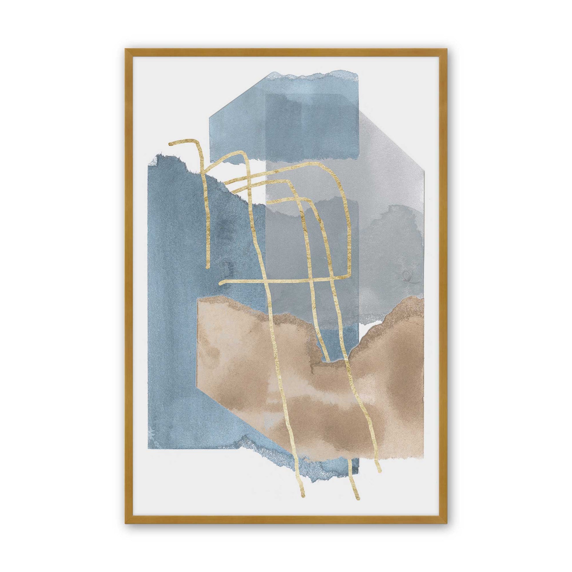 [Color:Polished Gold], Picture of art in a Polished Gold frame