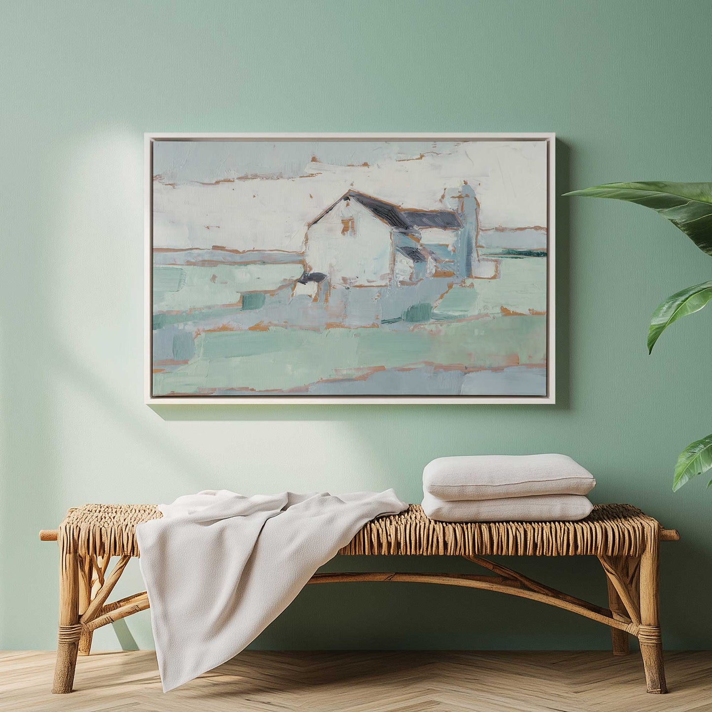 Picture of art in a room