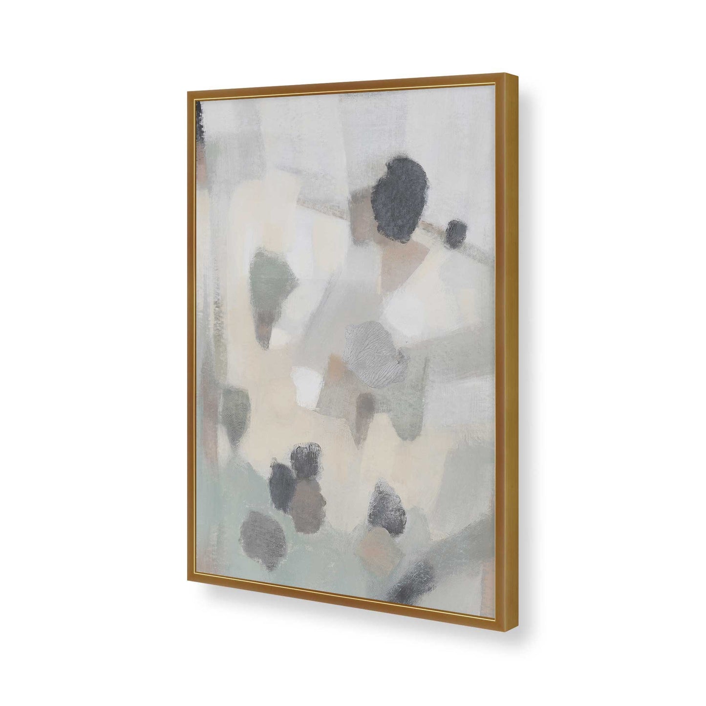 [Color:Polished Gold], Picture of art in a Polished Gold frame of the corner