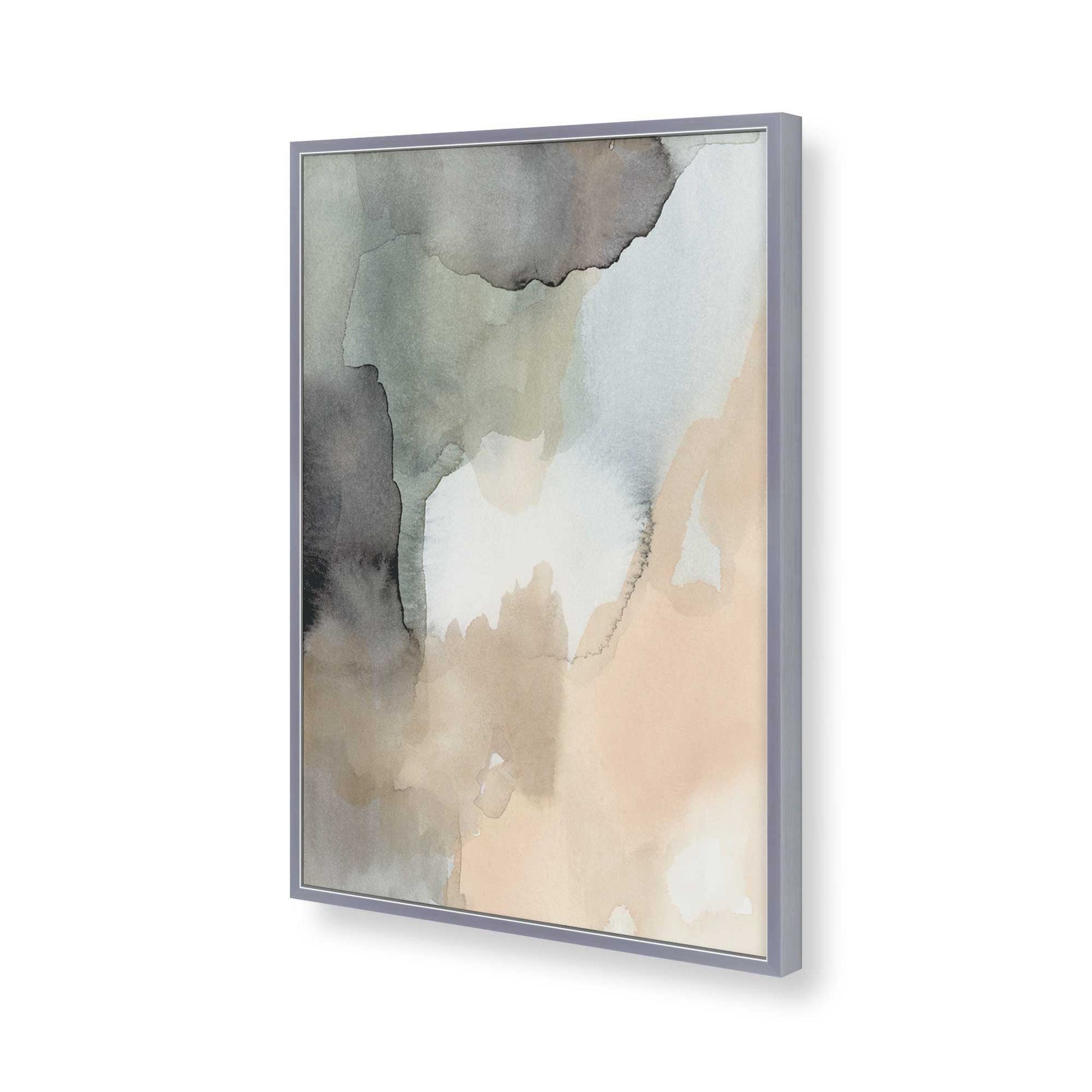 [Color:Polished Chrome], Picture of art in a Polished Chrome frame of the corner