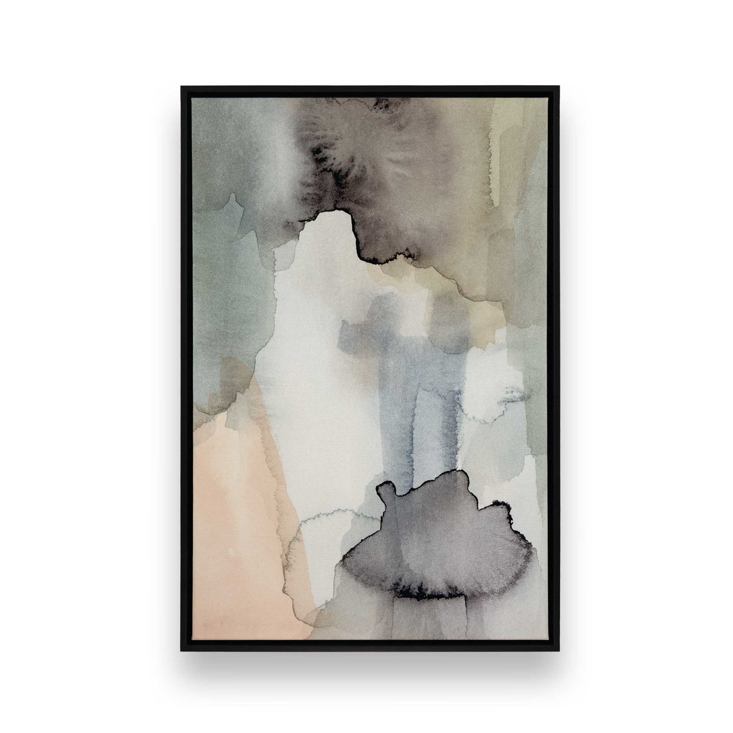[Color:Satin Black], Picture of art in a Satin Black frame
