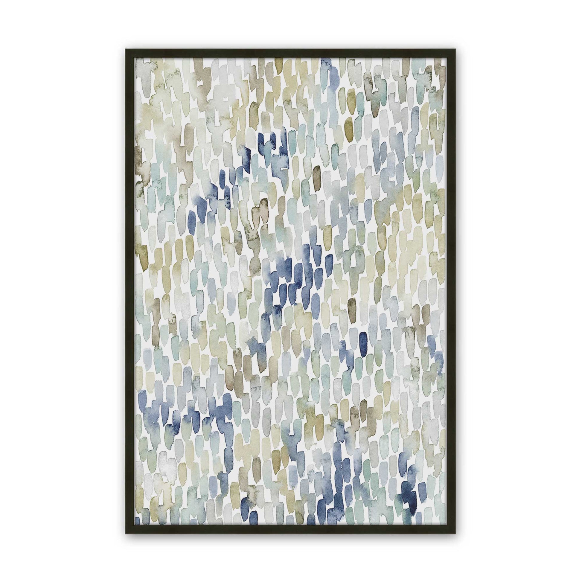 [Color:Satin Black], Picture of art in a Satin Black frame