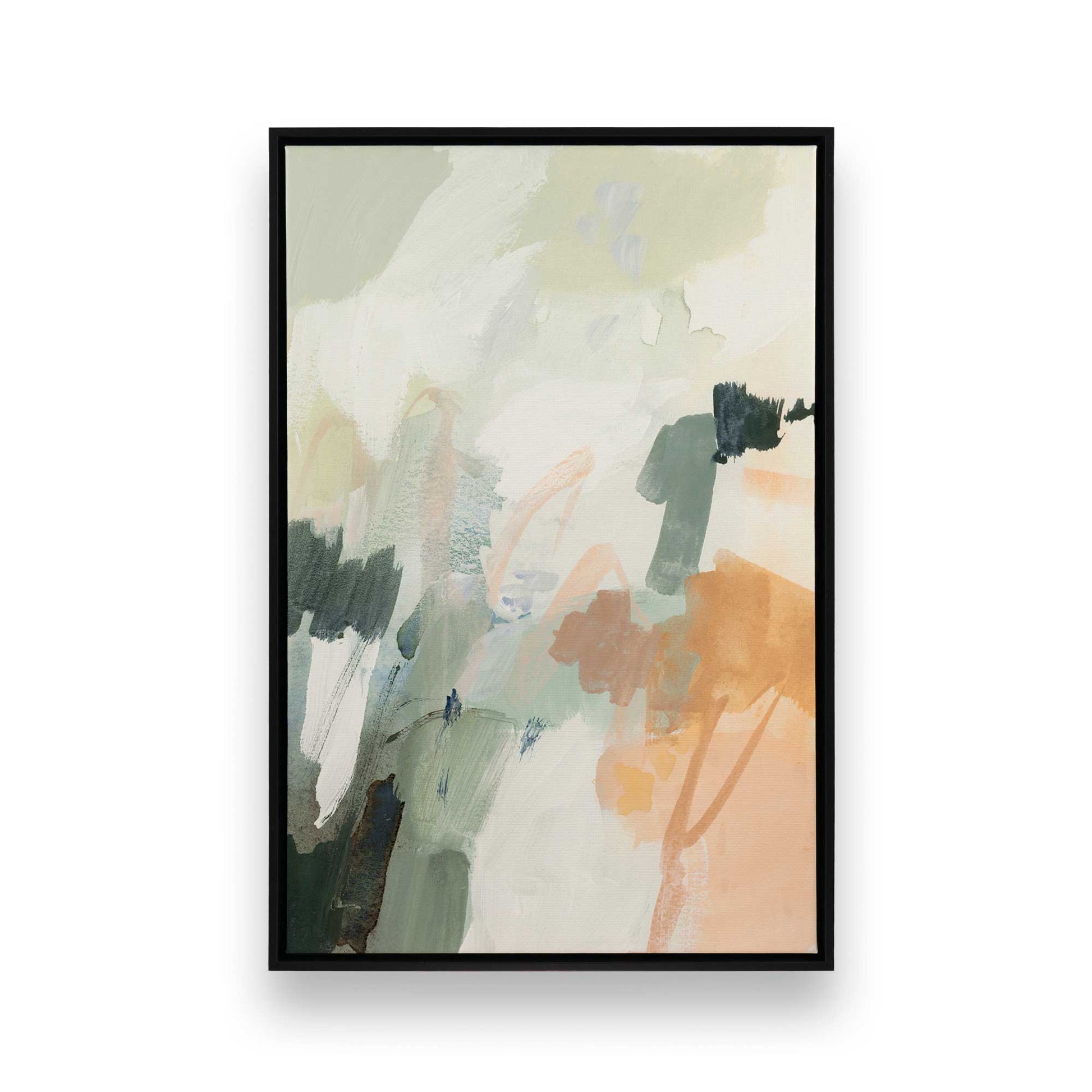 [Color:Satin Black], Picture of art in a Satin Black frame