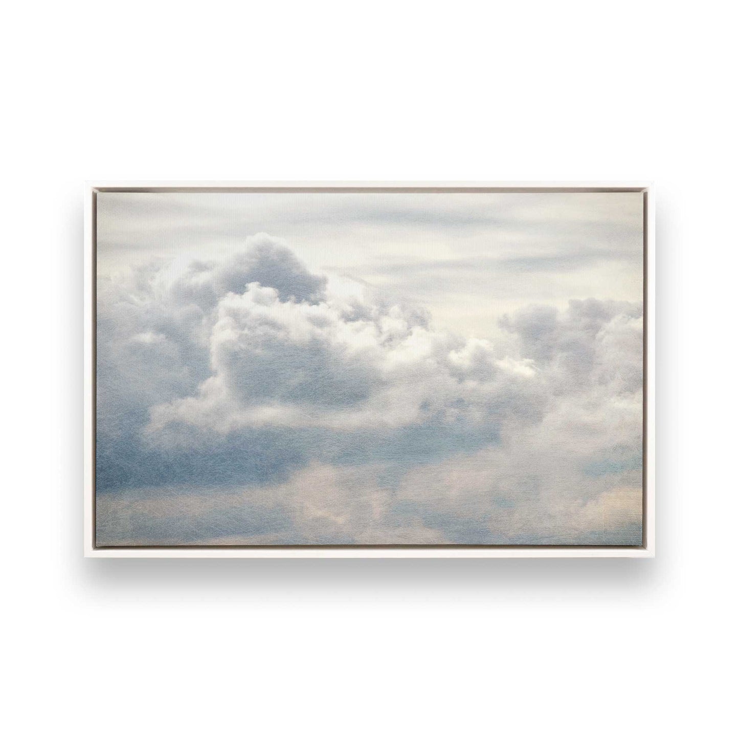 [Color:Opaque White], Picture of art in a White frame