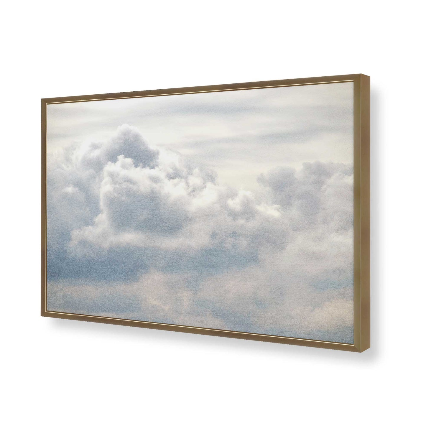 [Color:Brushed Gold], Picture of art in a Brushed Gold frame of the corner