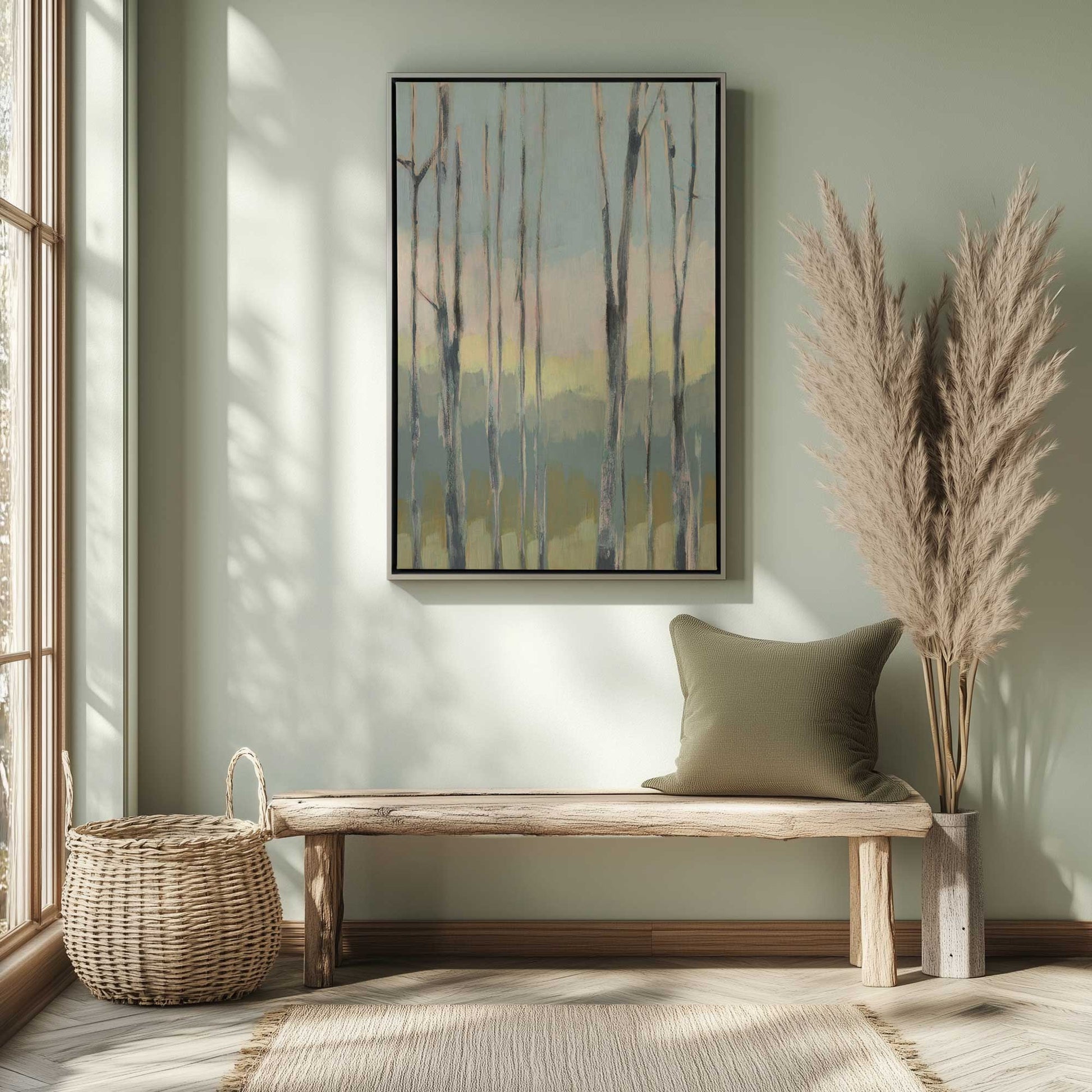 Picture of art in a room