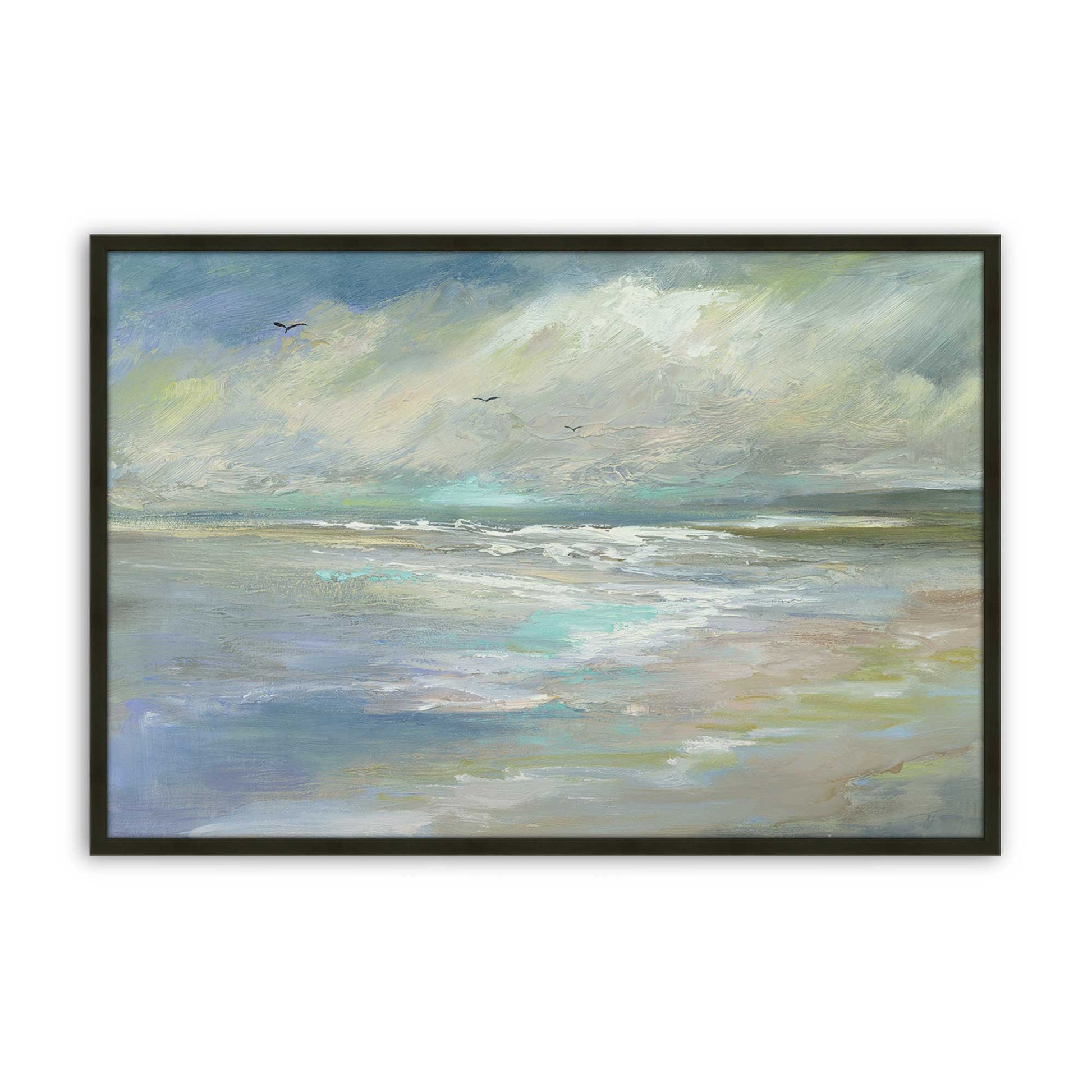 [Color:Satin Black], Picture of art in a Satin Black frame