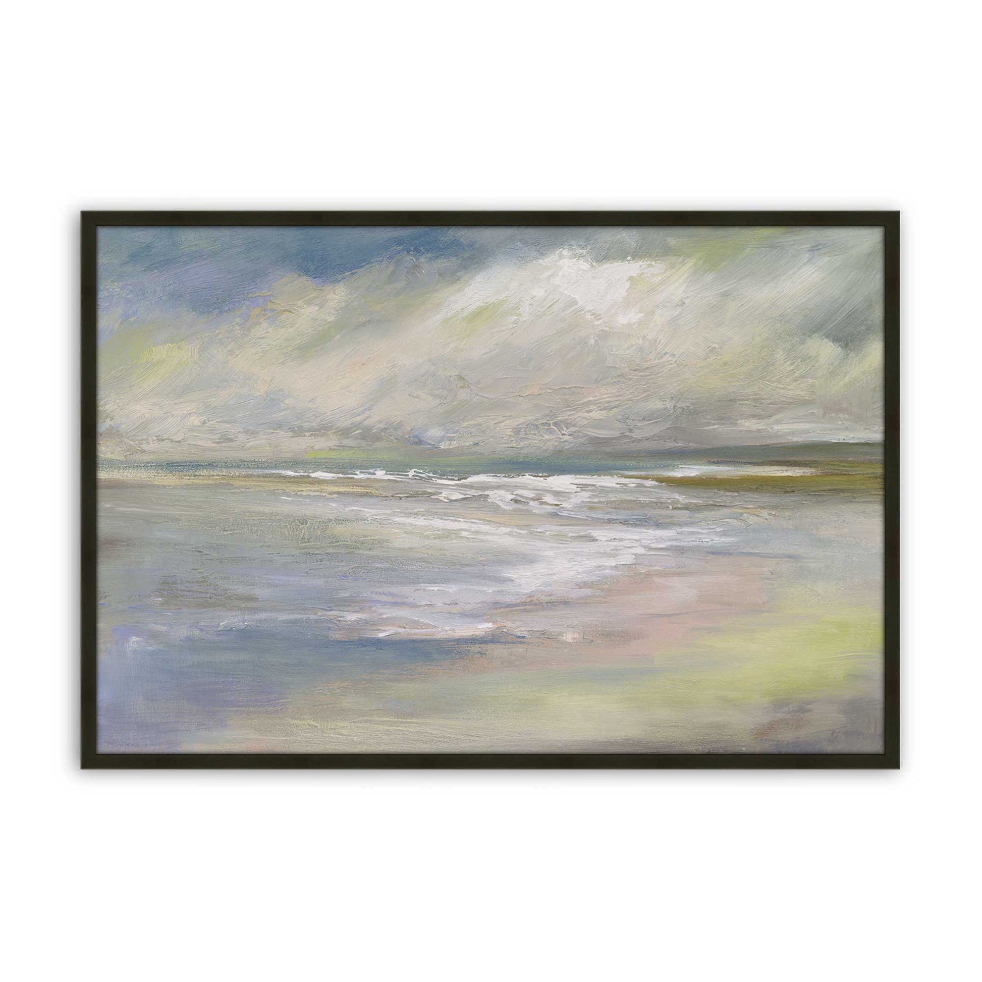 [Color:Satin Black], Picture of art in a Satin Black frame