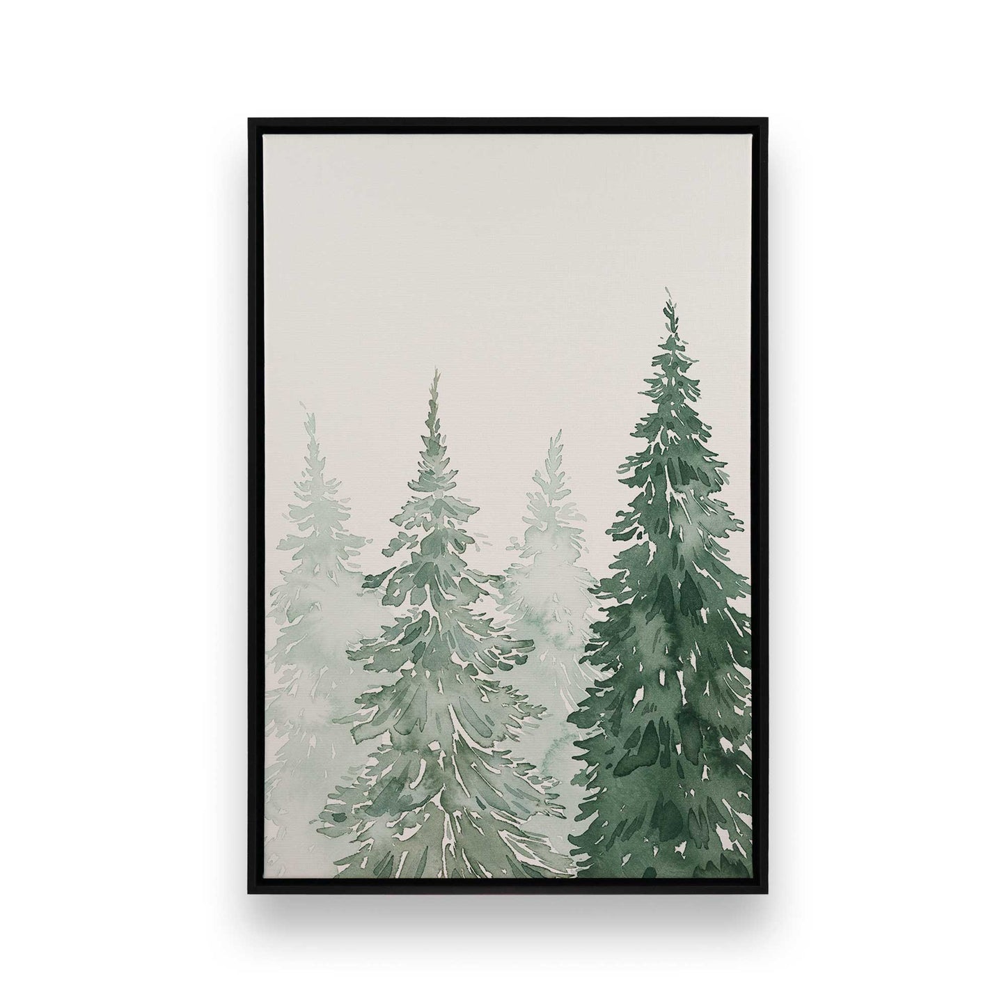 [Color:Satin Black], Picture of art in a Satin Black frame