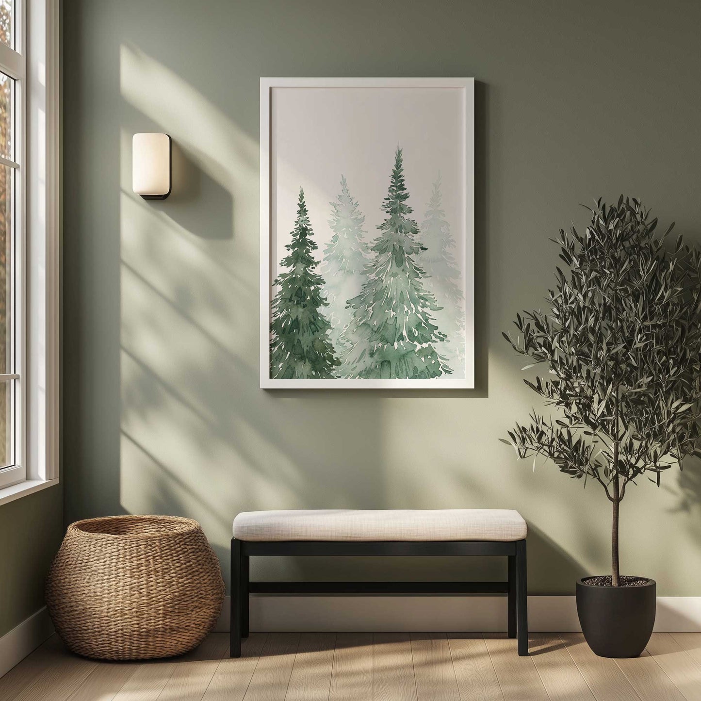 Picture of art in a room