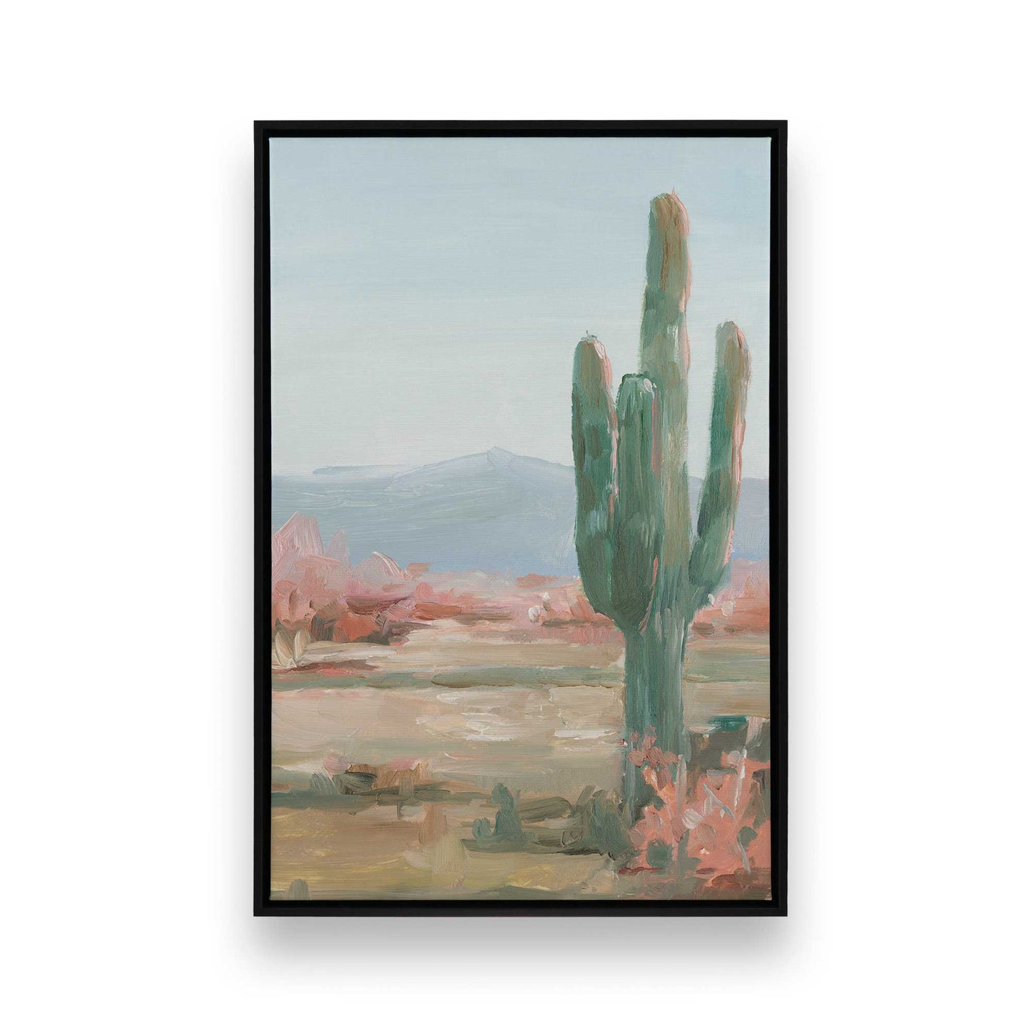 [Color:Satin Black], Picture of art in a Satin Black frame