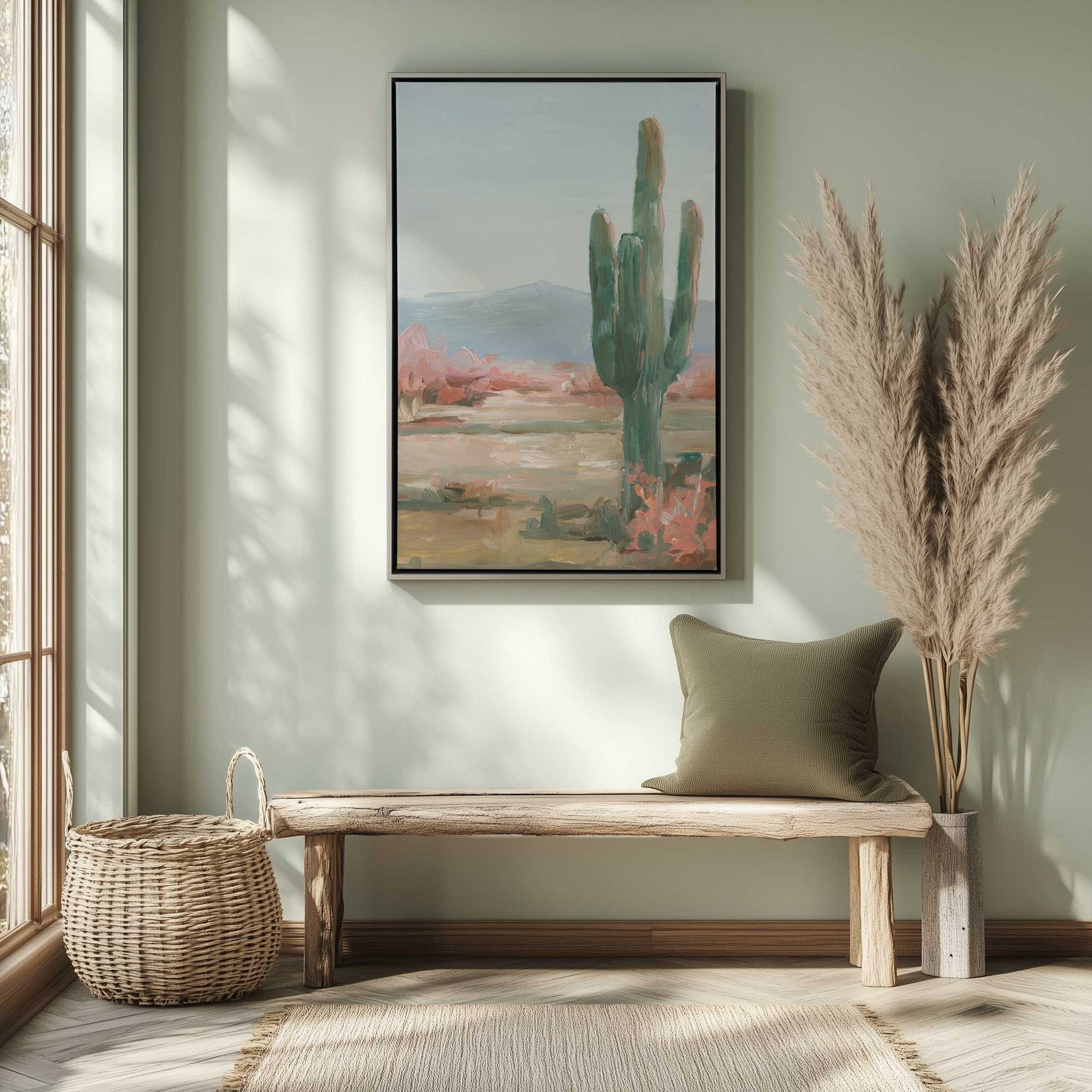 Picture of art in a room