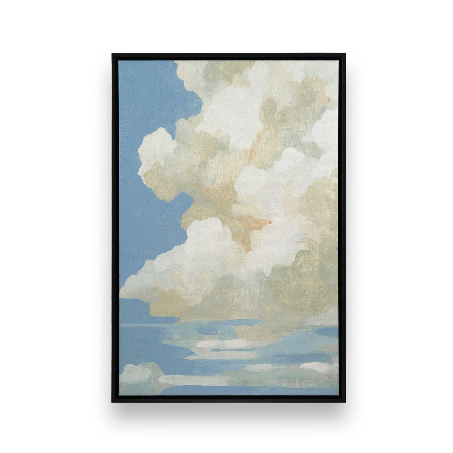 [Color:Satin Black], Picture of art in a Satin Black frame