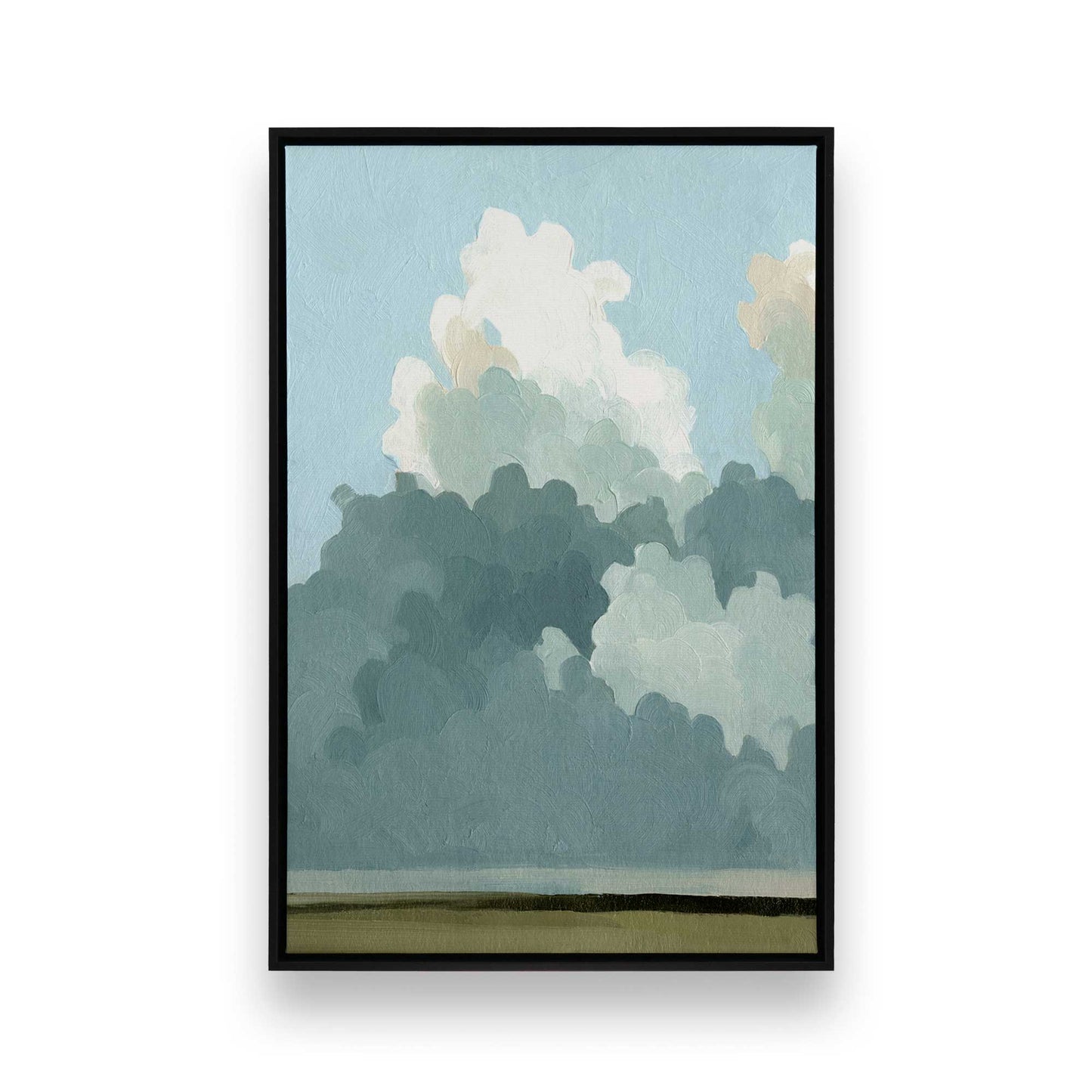 [Color:Satin Black], Picture of art in a Satin Black frame