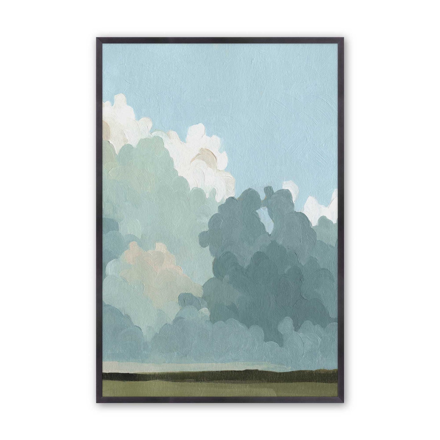 [Color:Weathered Zinc], Picture of art in a Weathered Zinc frame