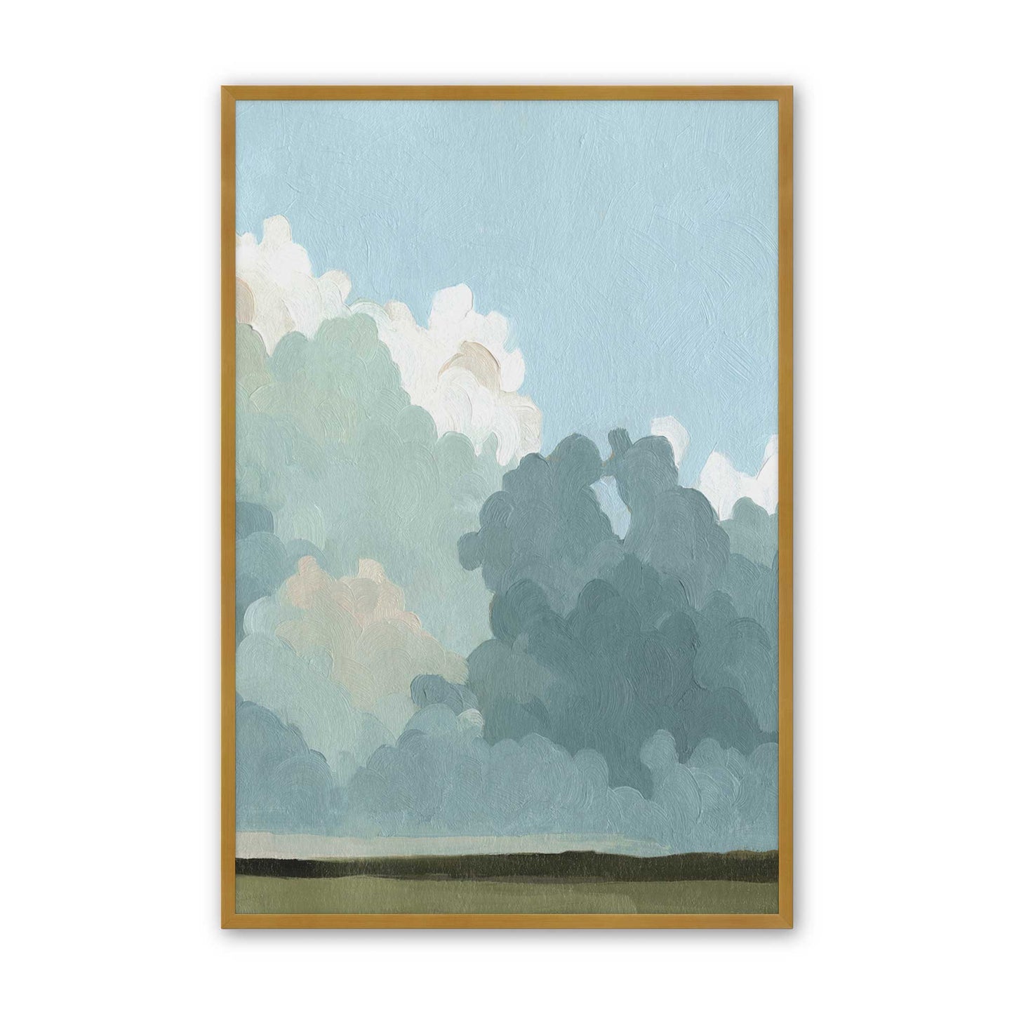 [Color:Polished Gold], Picture of art in a Polished Gold frame