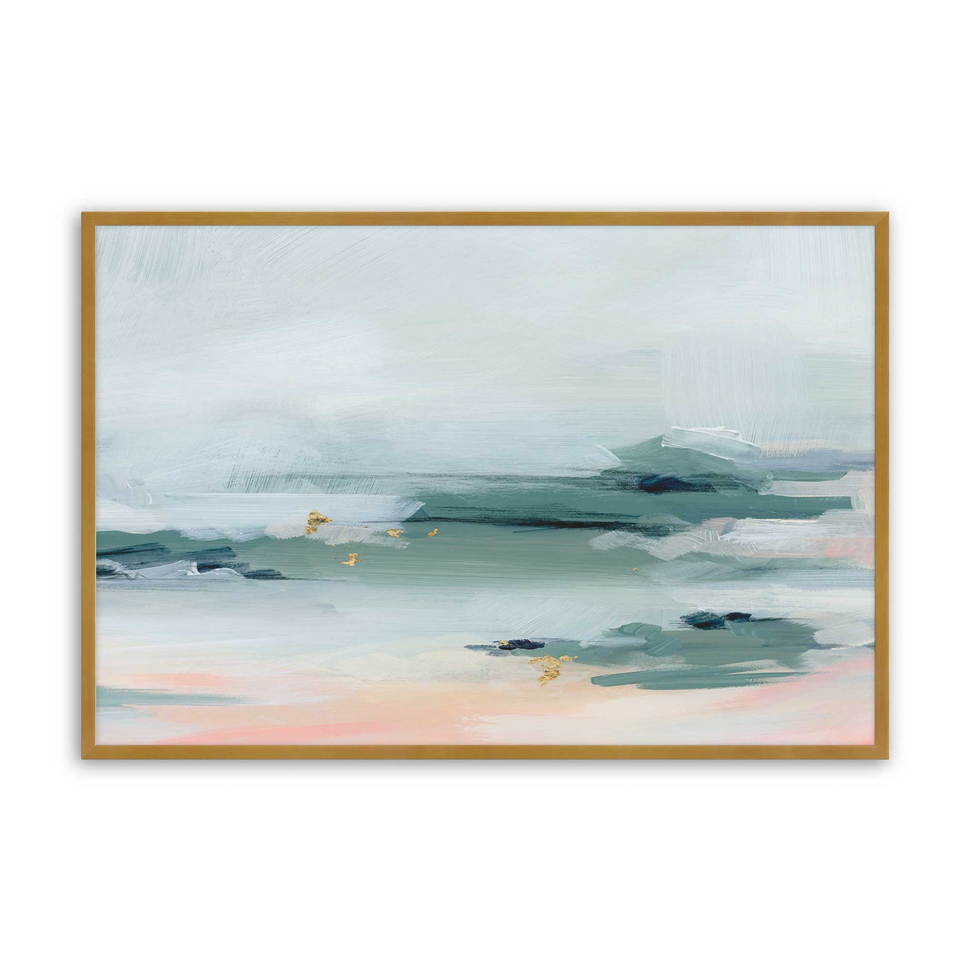 [Color:Polished Gold], Picture of art in a Polished Gold frame