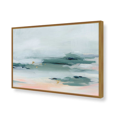 [Color:Polished Gold], Picture of art in a Polished Gold frame of the corner