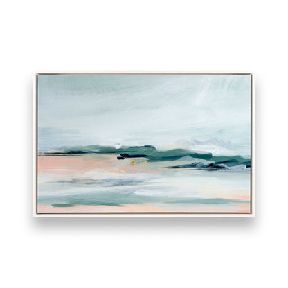 [Color:Opaque White], Picture of art in a White frame