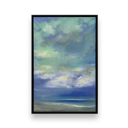 [Color:Satin Black], Picture of art in a Satin Black frame