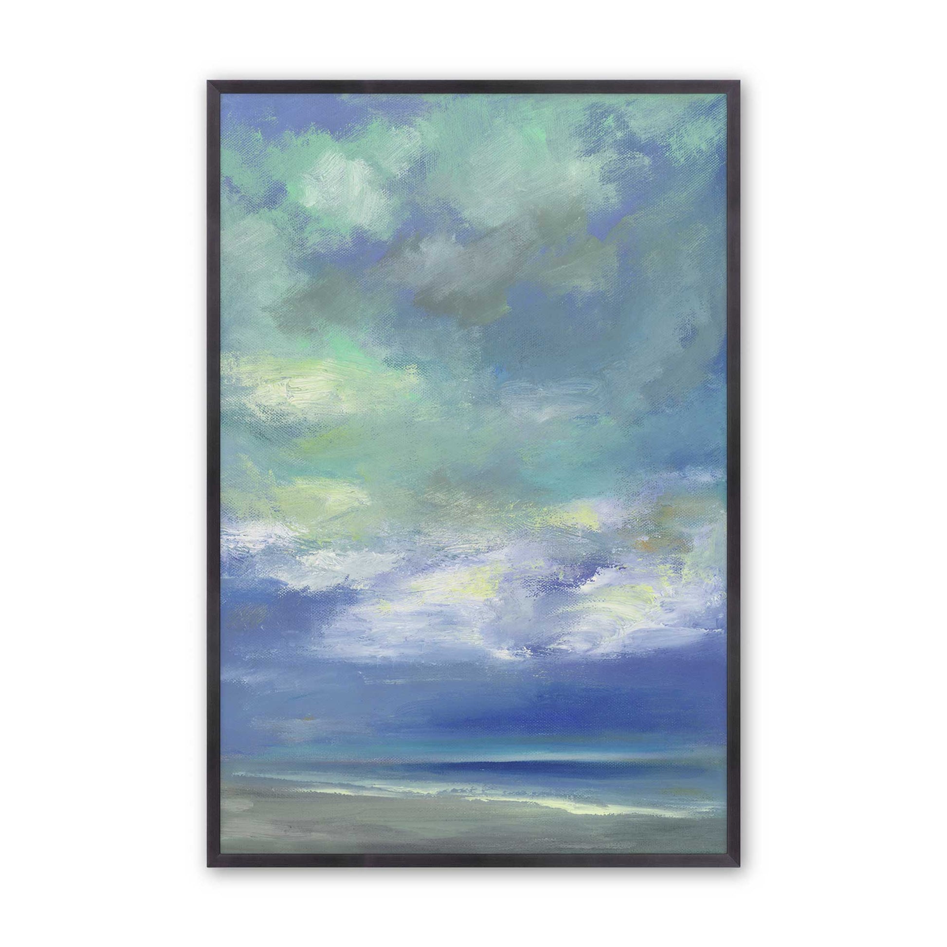 [Color:Weathered Zinc], Picture of art in a Weathered Zinc frame
