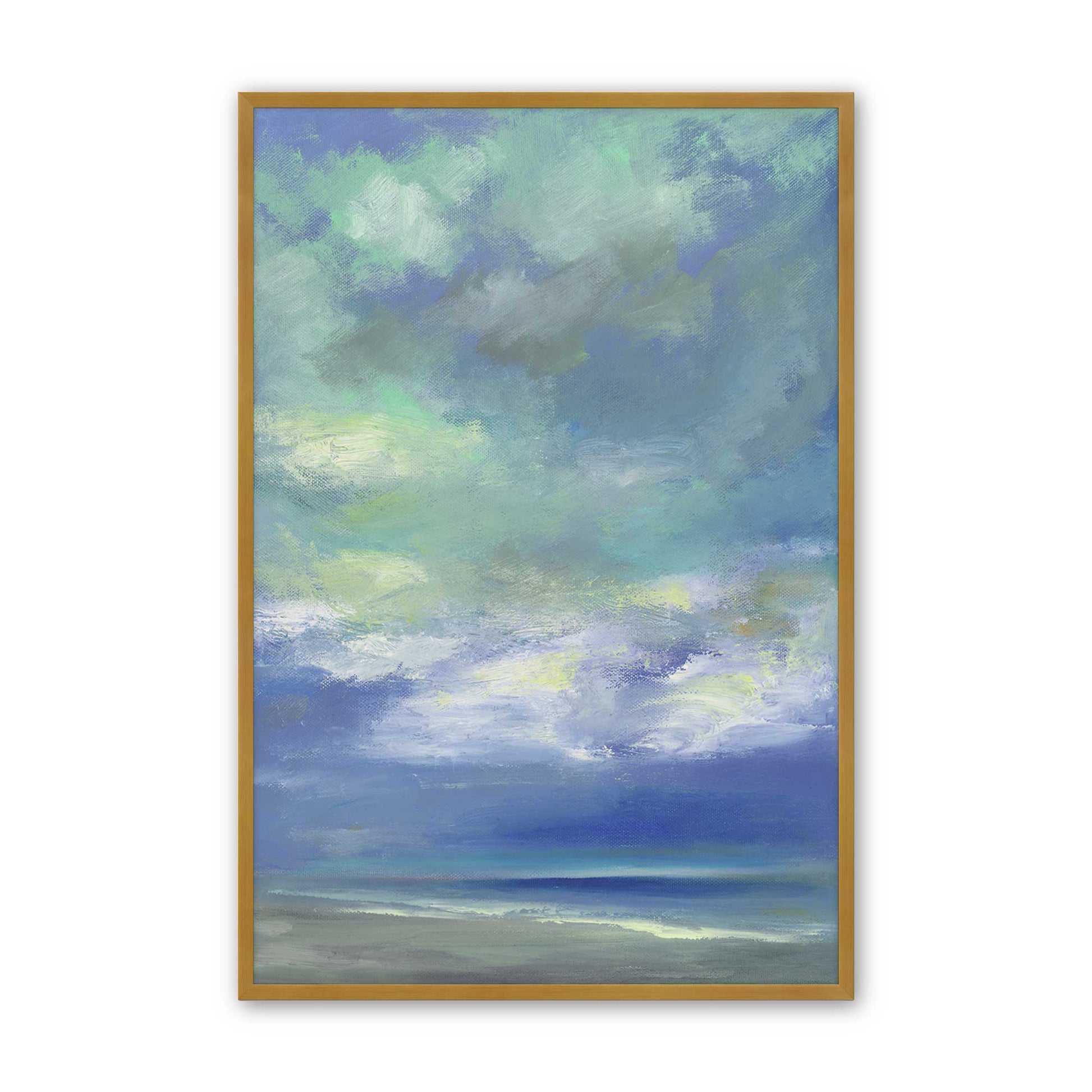 [Color:Polished Gold], Picture of art in a Polished Gold frame