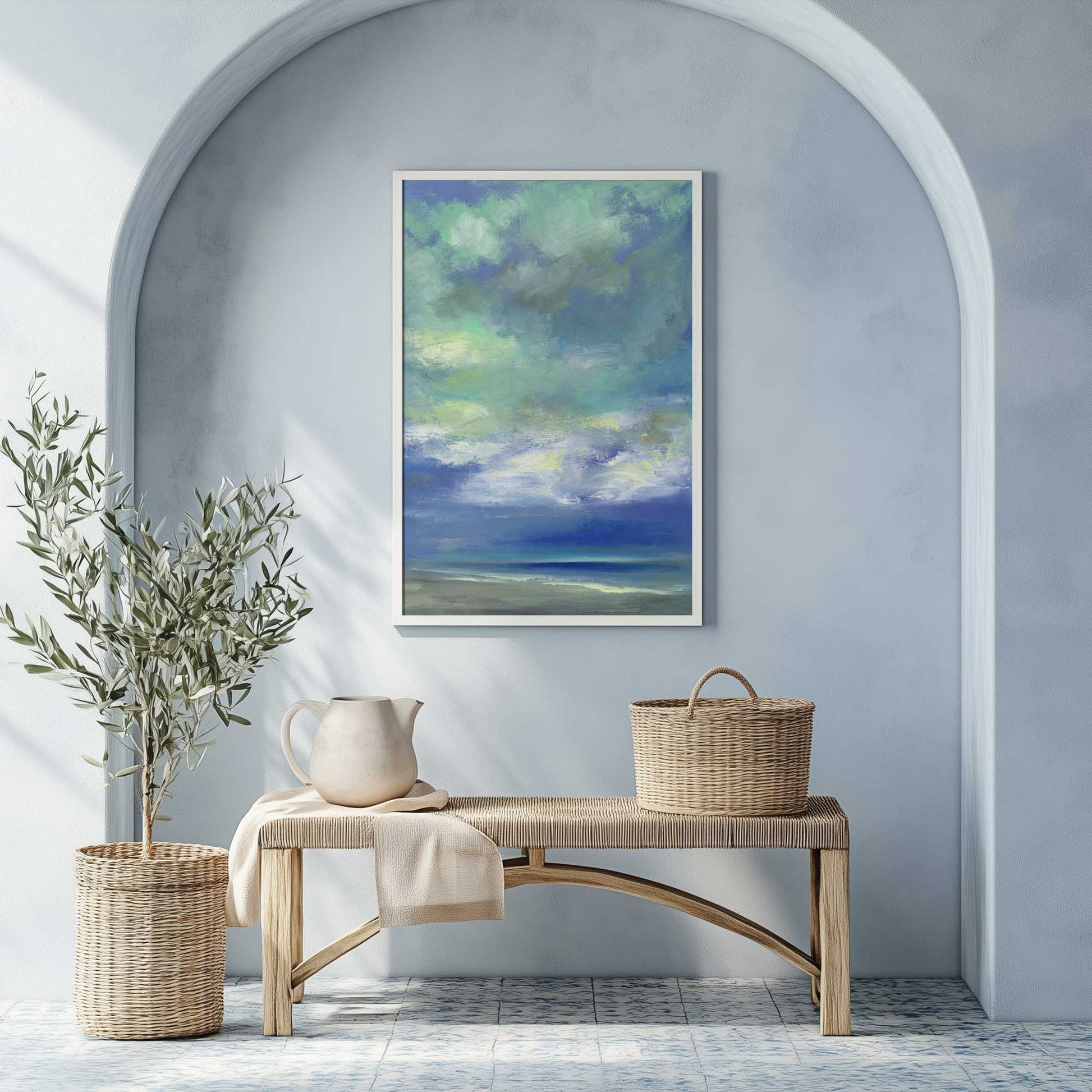 Picture of art in a room