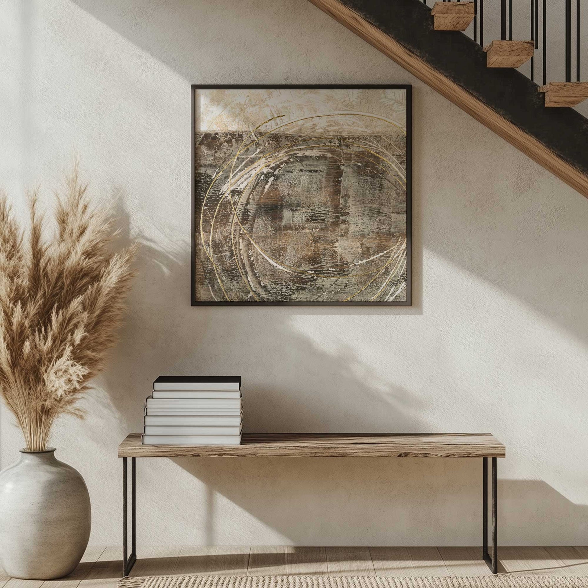 Picture of art in a room