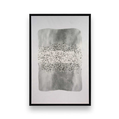 [Color:Satin Black], Picture of art in a Satin Black frame