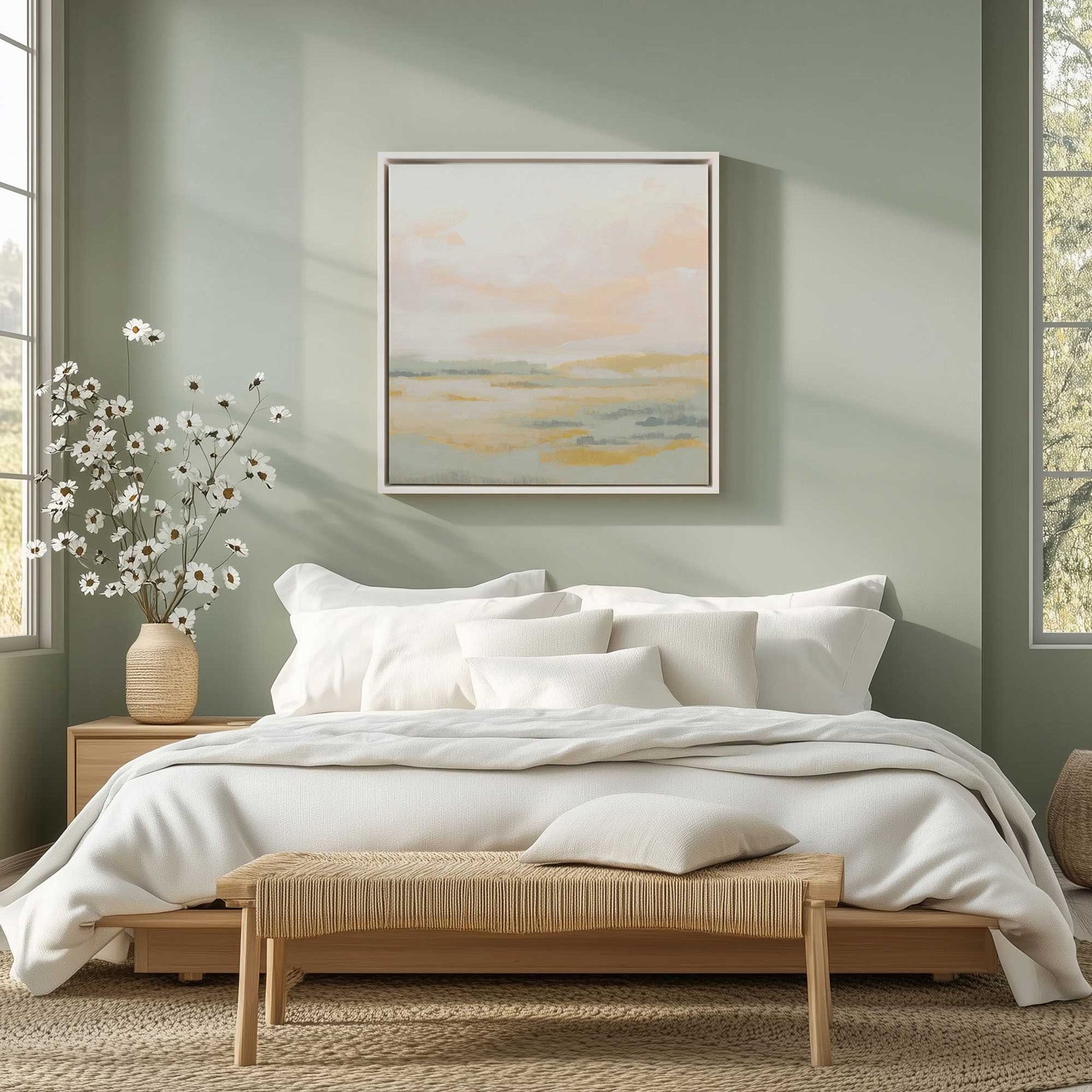 Picture of art in a room