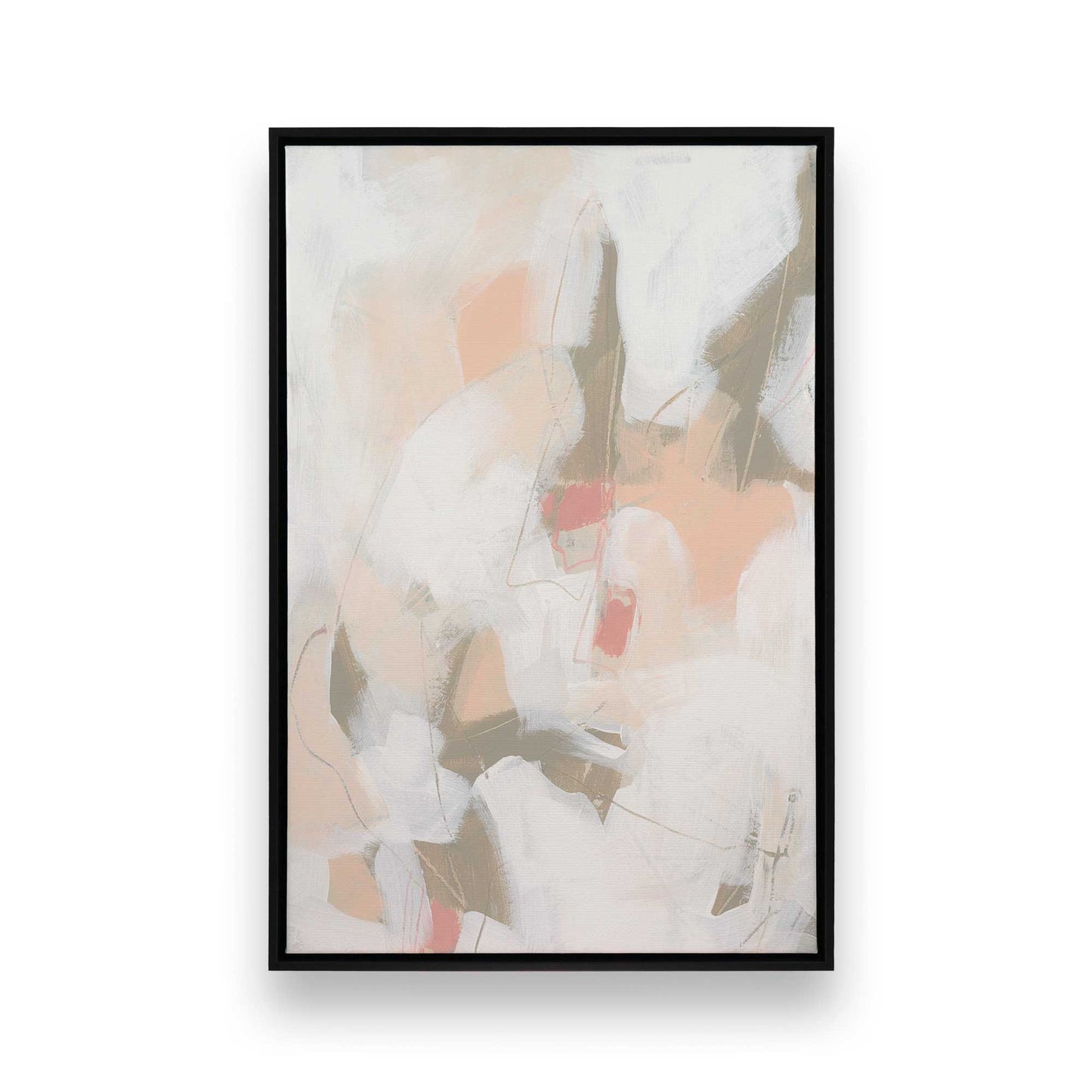 [Color:Satin Black], Picture of art in a Satin Black frame
