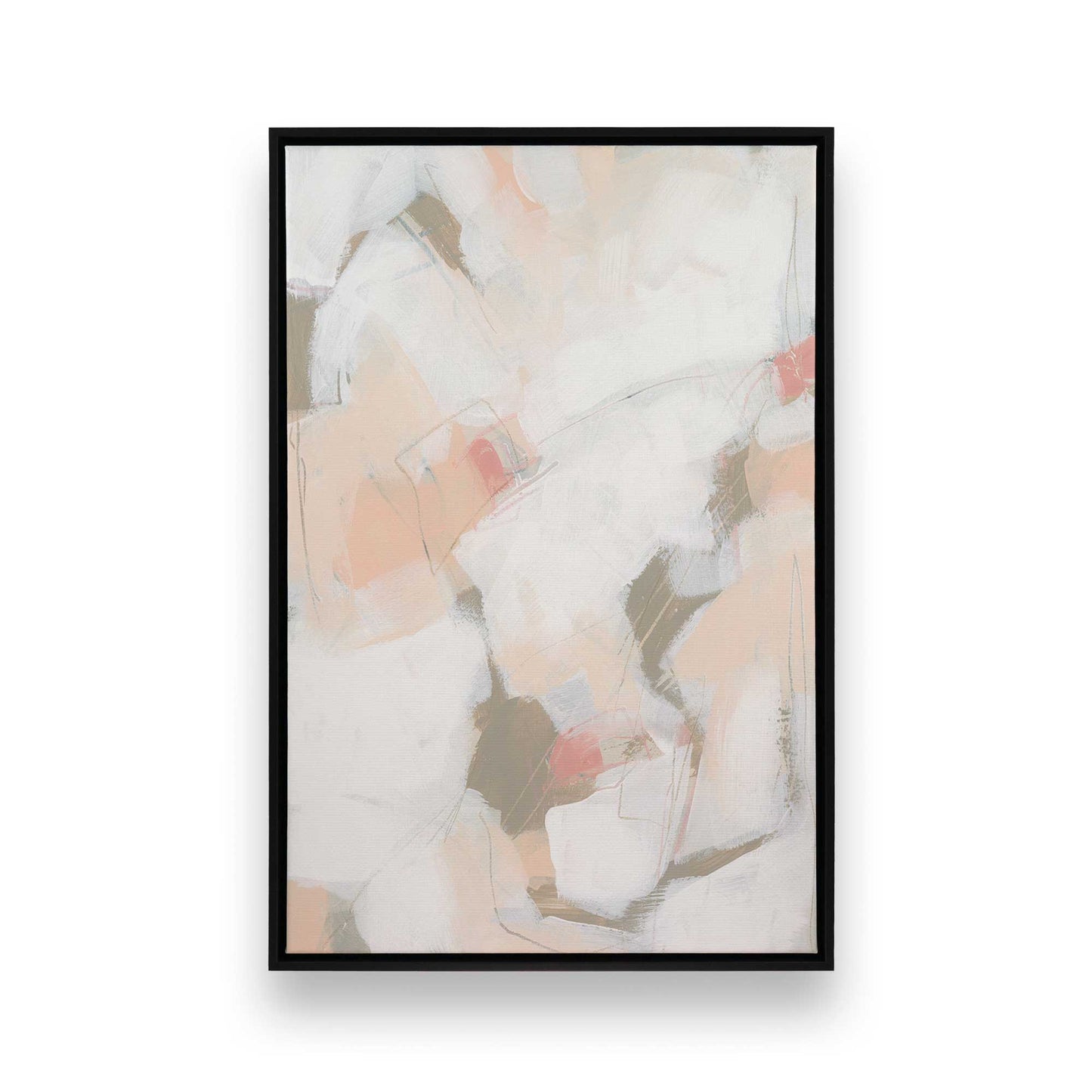 [Color:Satin Black], Picture of art in a Satin Black frame