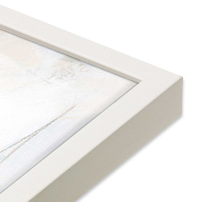 [Color:Opaque White], Picture of art in a Opaque White frame at an angle