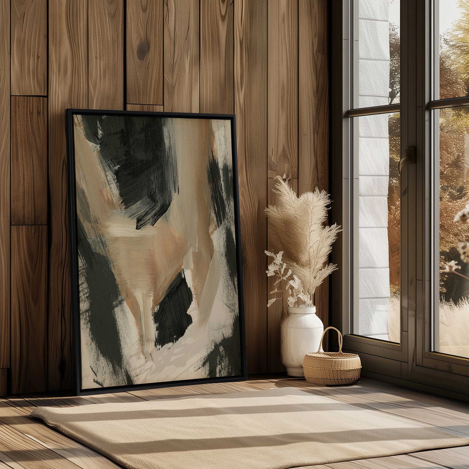 Picture of art in a room