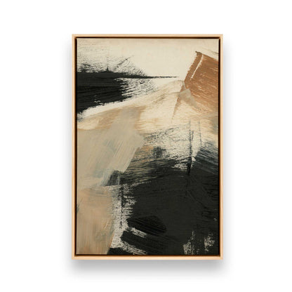 Burnt Ochre Echoes, Set of 3 Canvas Prints