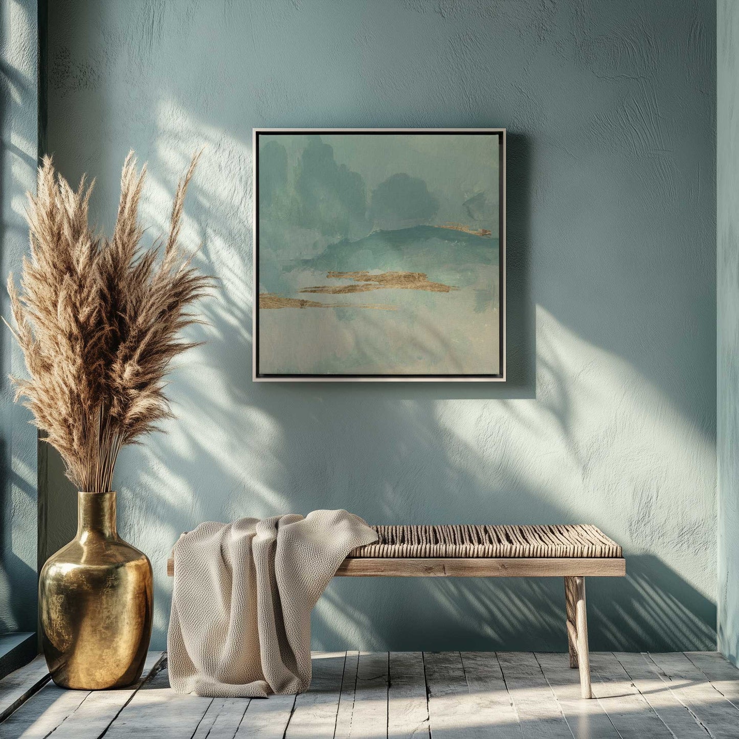 Picture of art in a room