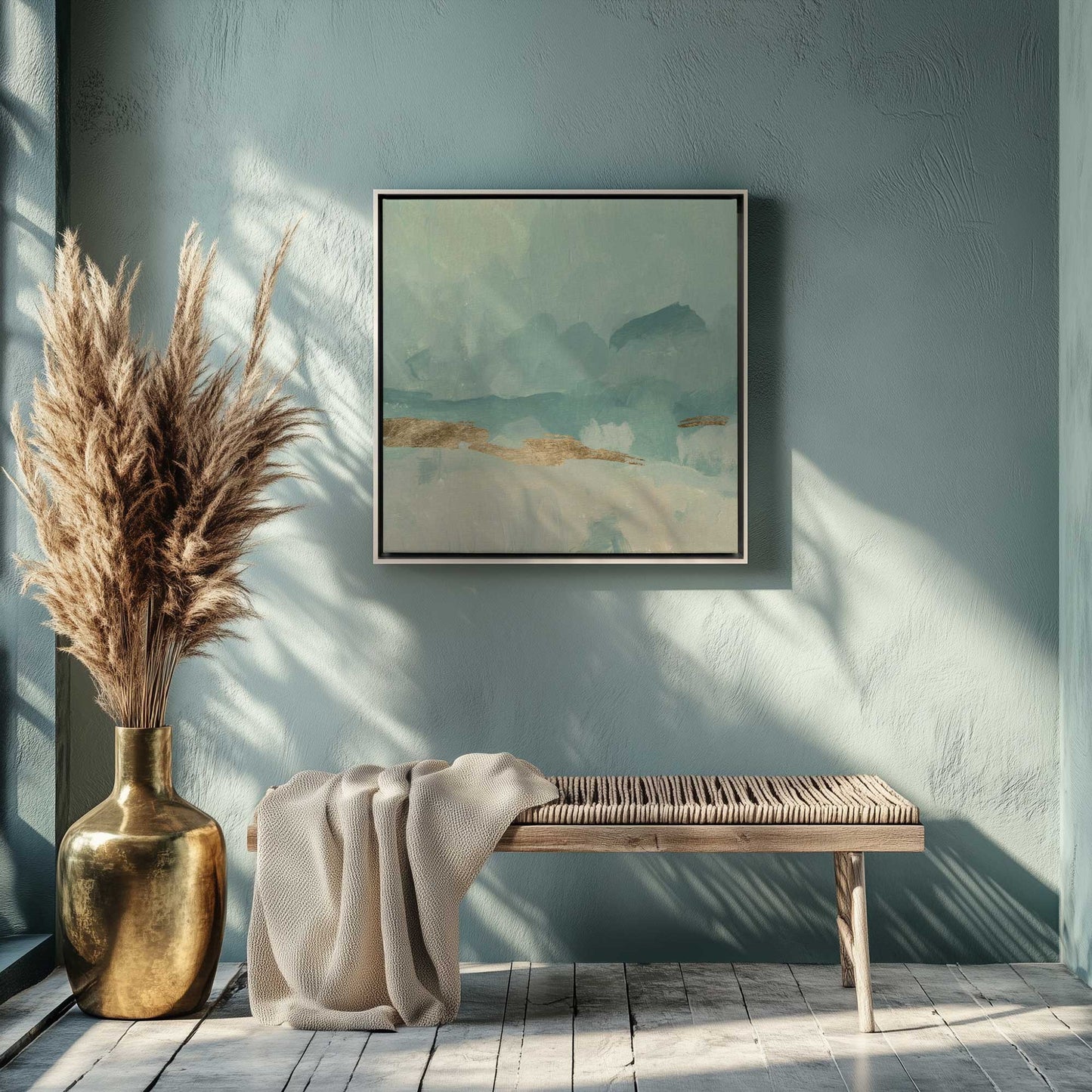 Picture of art in a room